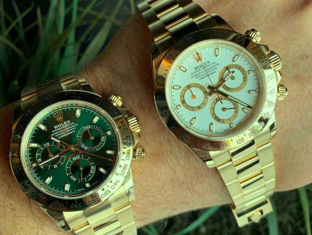 rolex daytona & replica